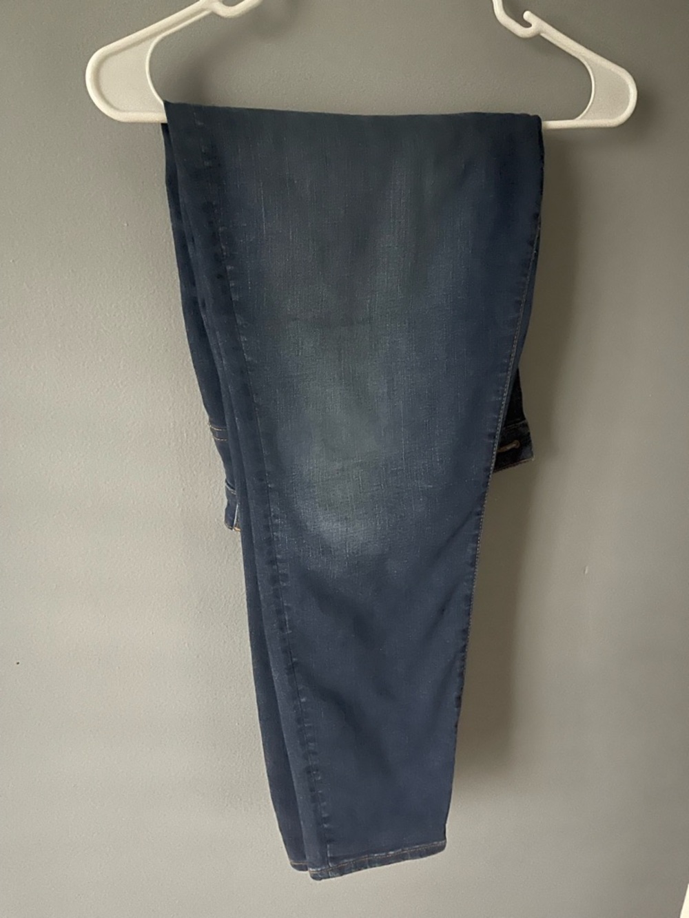 Madewell Women's Skinny Jeans in Dark Blue Denim